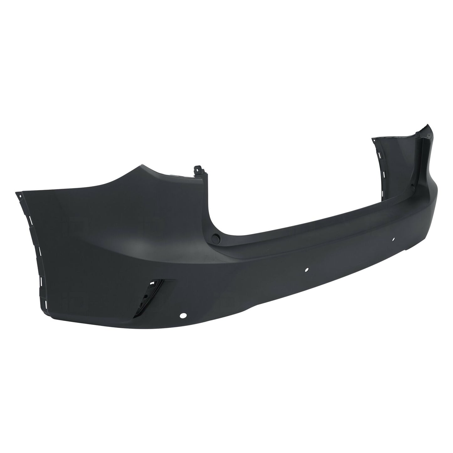 Lexus RX450h rear bumper close-up painted finish sensors