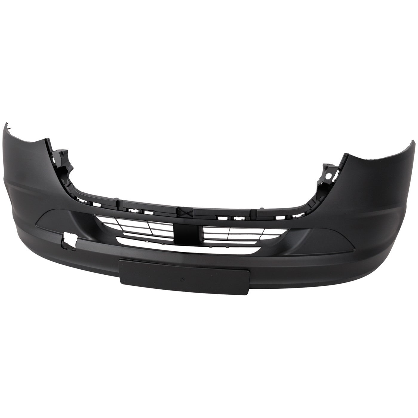 Painted Mercedes-Benz Sprinter front bumper cover replacement without park assist