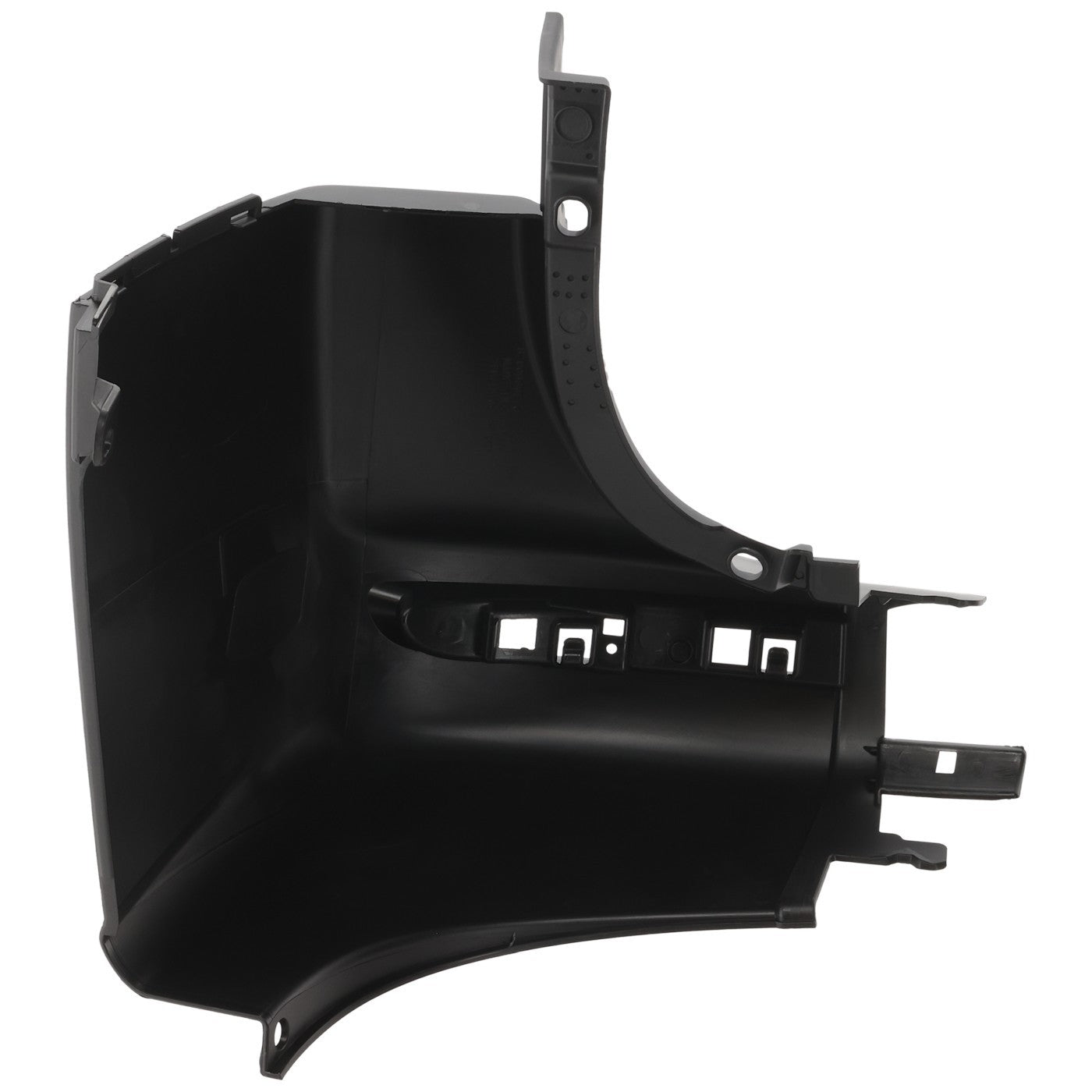 Mercedes-Benz Sprinter painted right rear bumper cover without park assist sensor holes