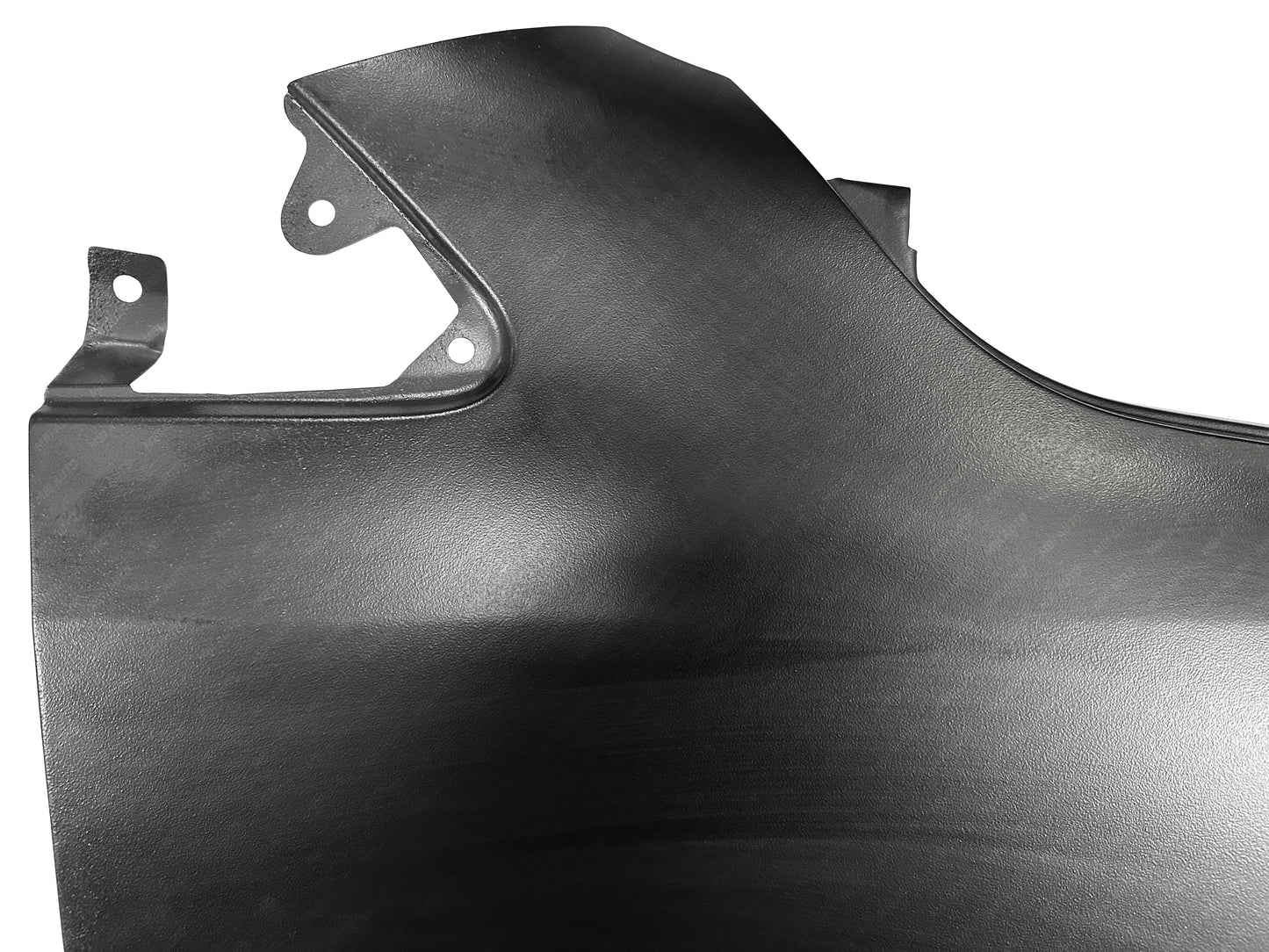 Brand-new painted Mercedes-Benz Sprinter passenger-side front fender ready for installation