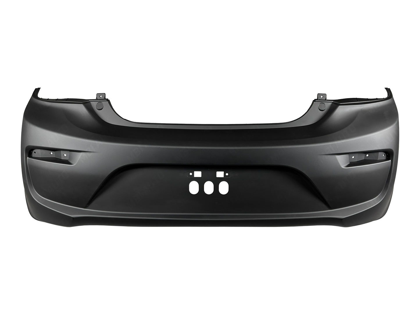2017–2020 Mitsubishi Mirage rear bumper painted to match