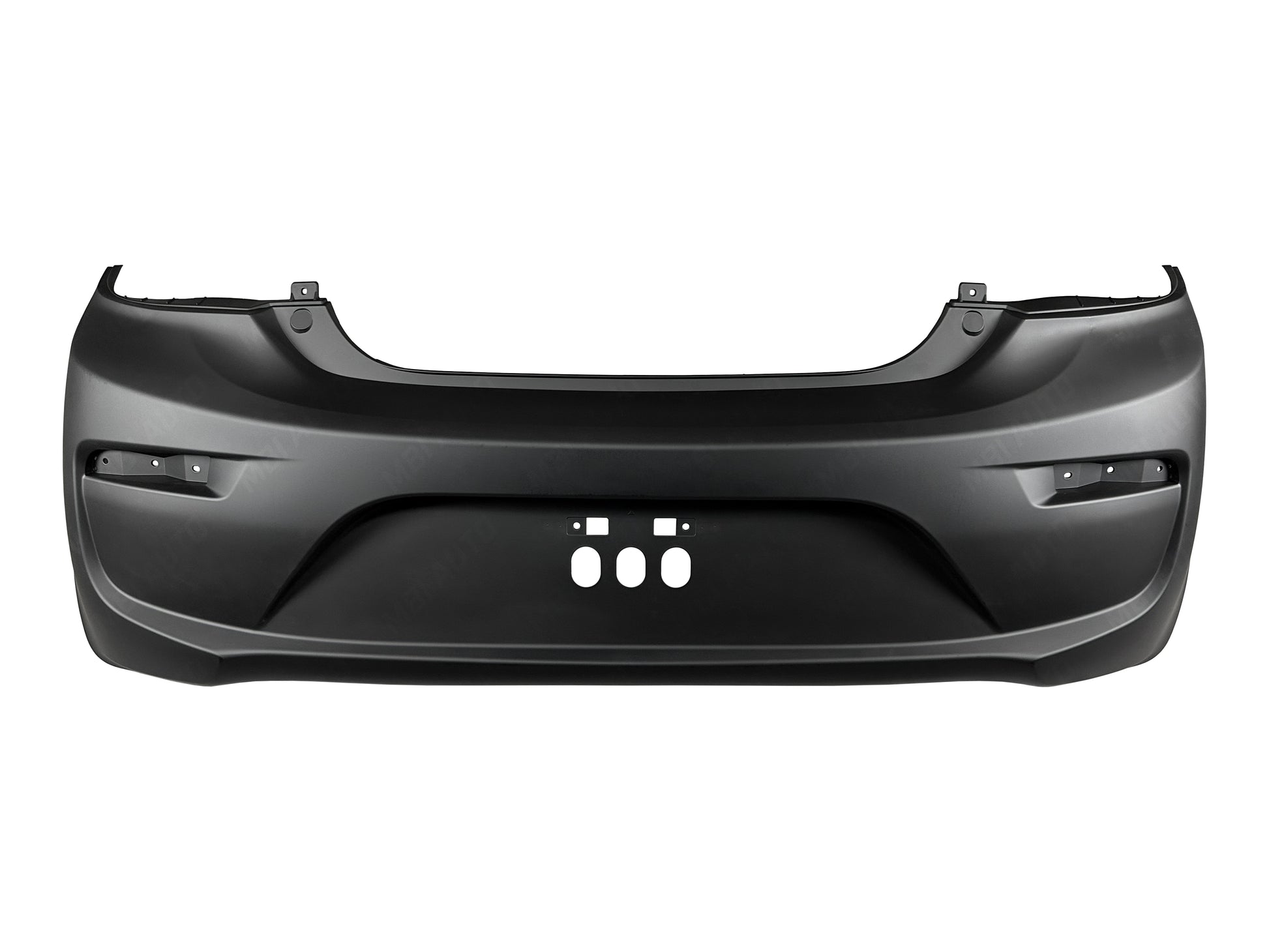 2017–2020 Mitsubishi Mirage rear bumper painted to match