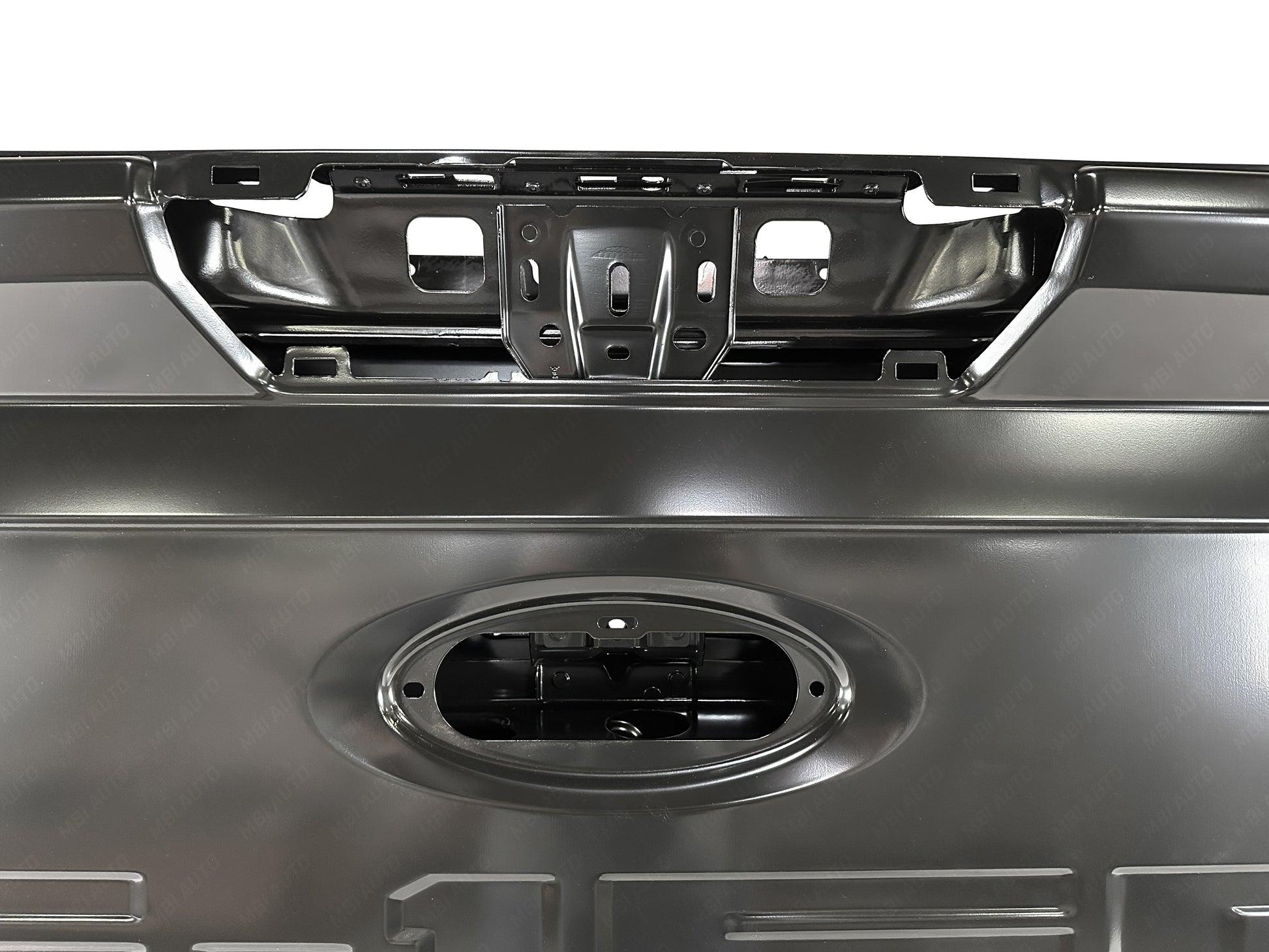 Ford F150 painted tailgate flex step installed view