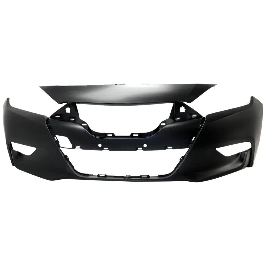 Painted Nissan Versa Sedan front bumper cover replacement