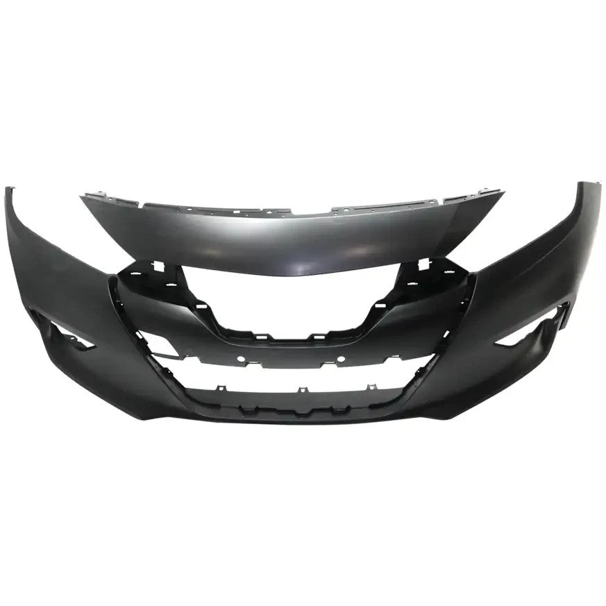 Brand-new painted Nissan Versa Sedan front bumper cover ready for installation