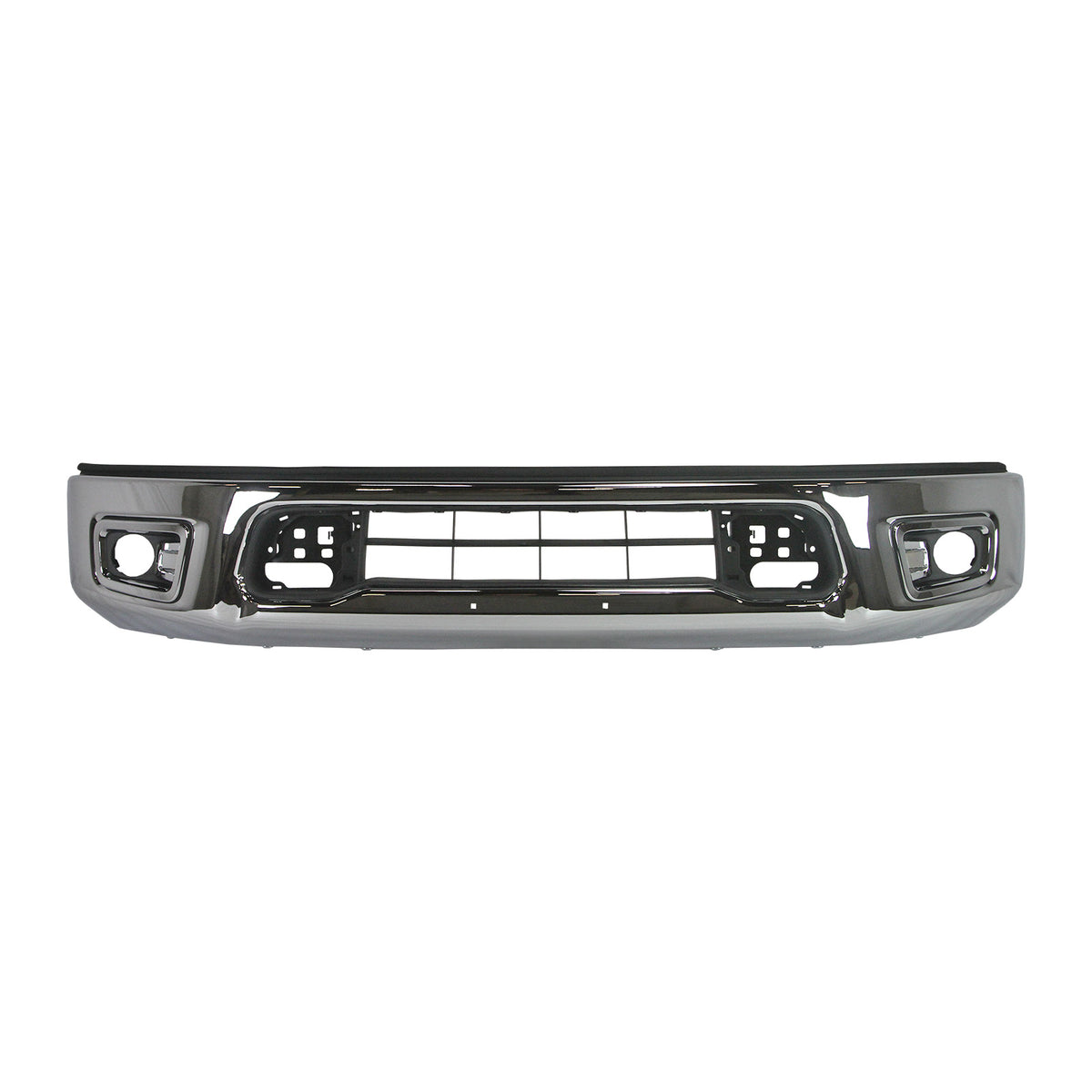 Nissan Titan chrome front bumper face bar for 2017–2019