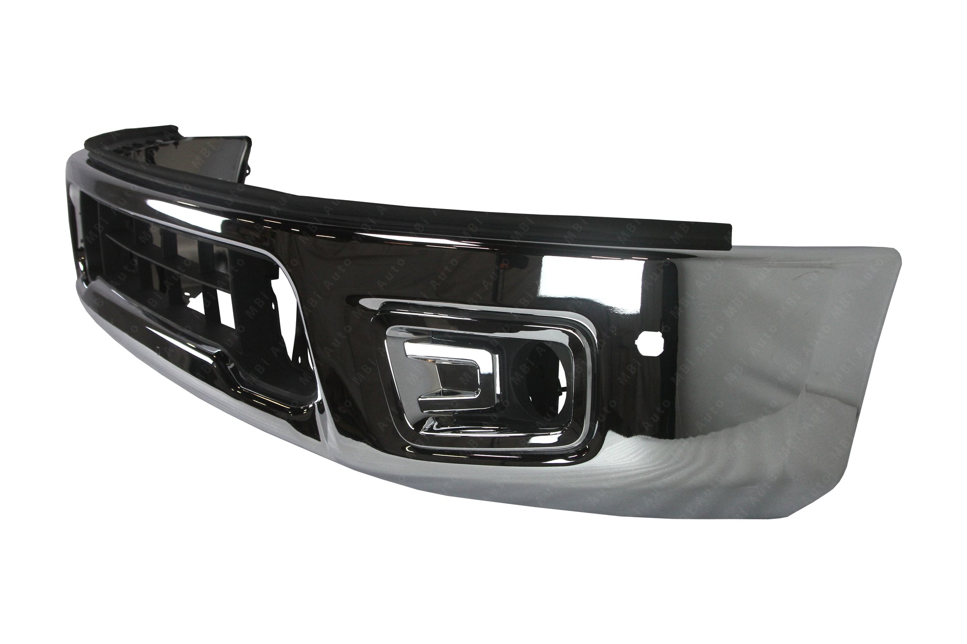 Nissan Titan 2017 - 2019 Front Chrome Bumper 17 - 19 NI1002154 Bumper-King