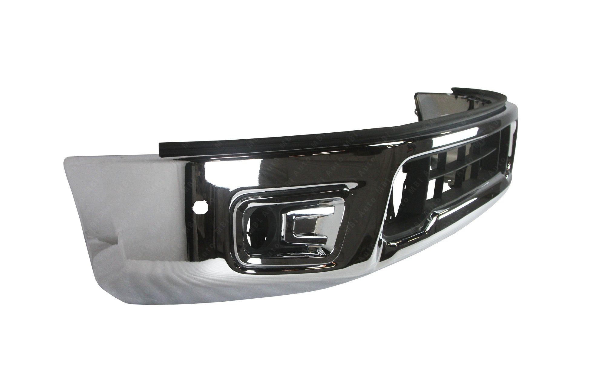 Nissan Titan 2017 - 2019 Front Chrome Bumper 17 - 19 NI1002154 Bumper-King