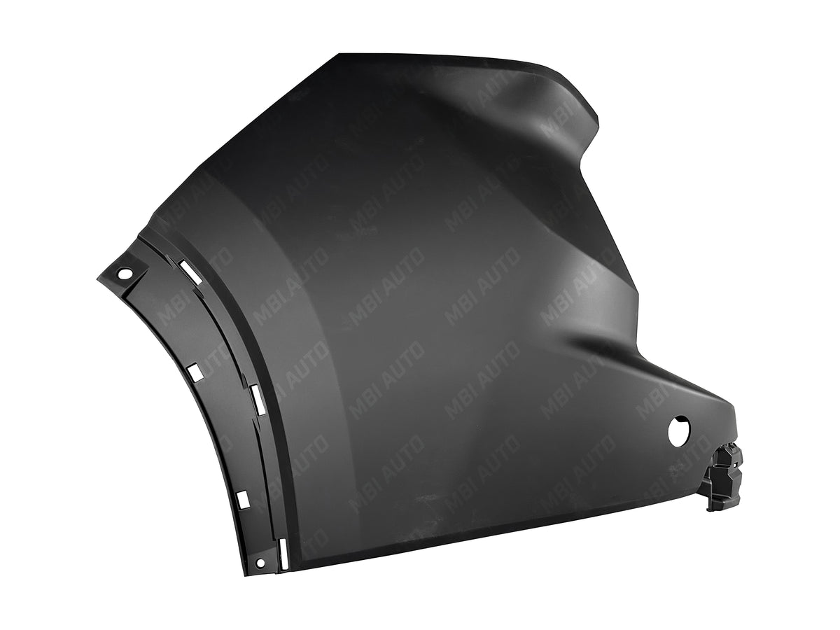 Painted left rear bumper end for 2024–2026 Nissan Rogue