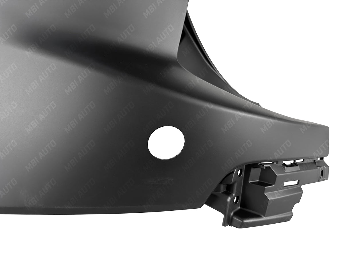Brand-new painted Nissan Rogue driver-side rear bumper end