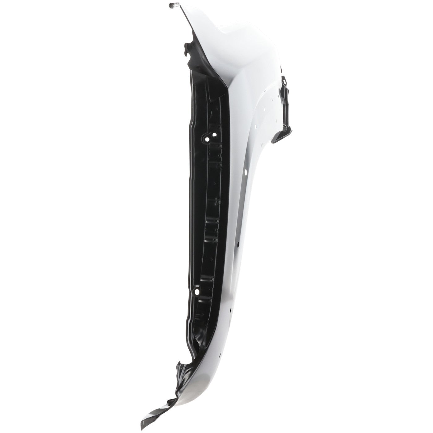 Factory-style painted right front fender for 2022–2025 Nissan Frontier with wheel molding holes