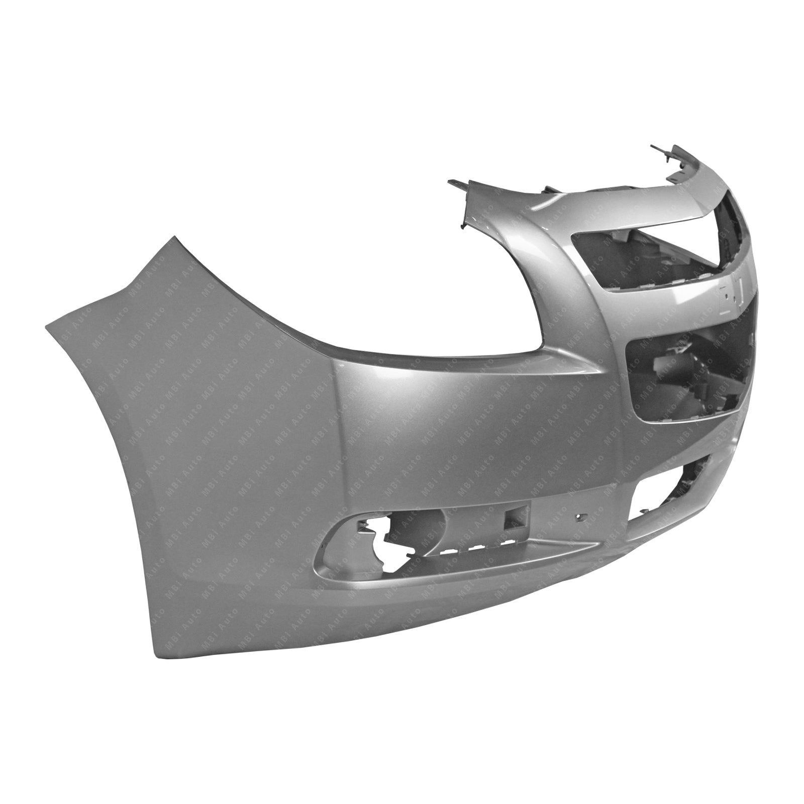 Painted Silver Front Bumper WA636R for 2008-2012 Chevy Malibu Sedan GM1000858 Bumper-King