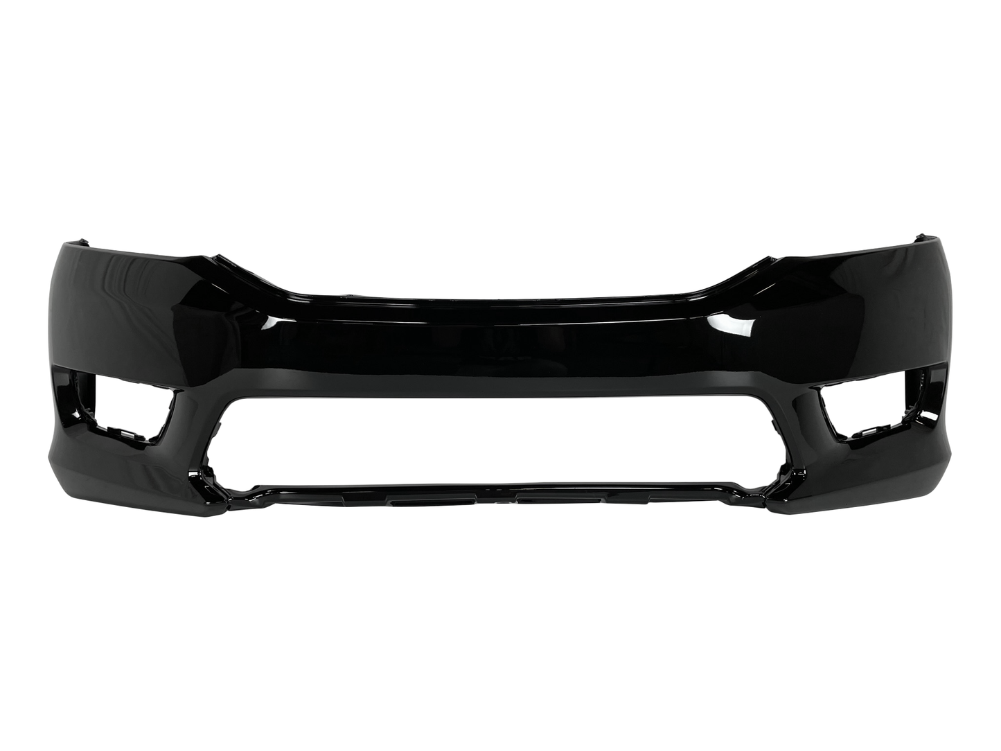 Painted Black Front Bumper NH731P for 2013-2015 Honda Accord Sedan HO1000288 Bumper-King