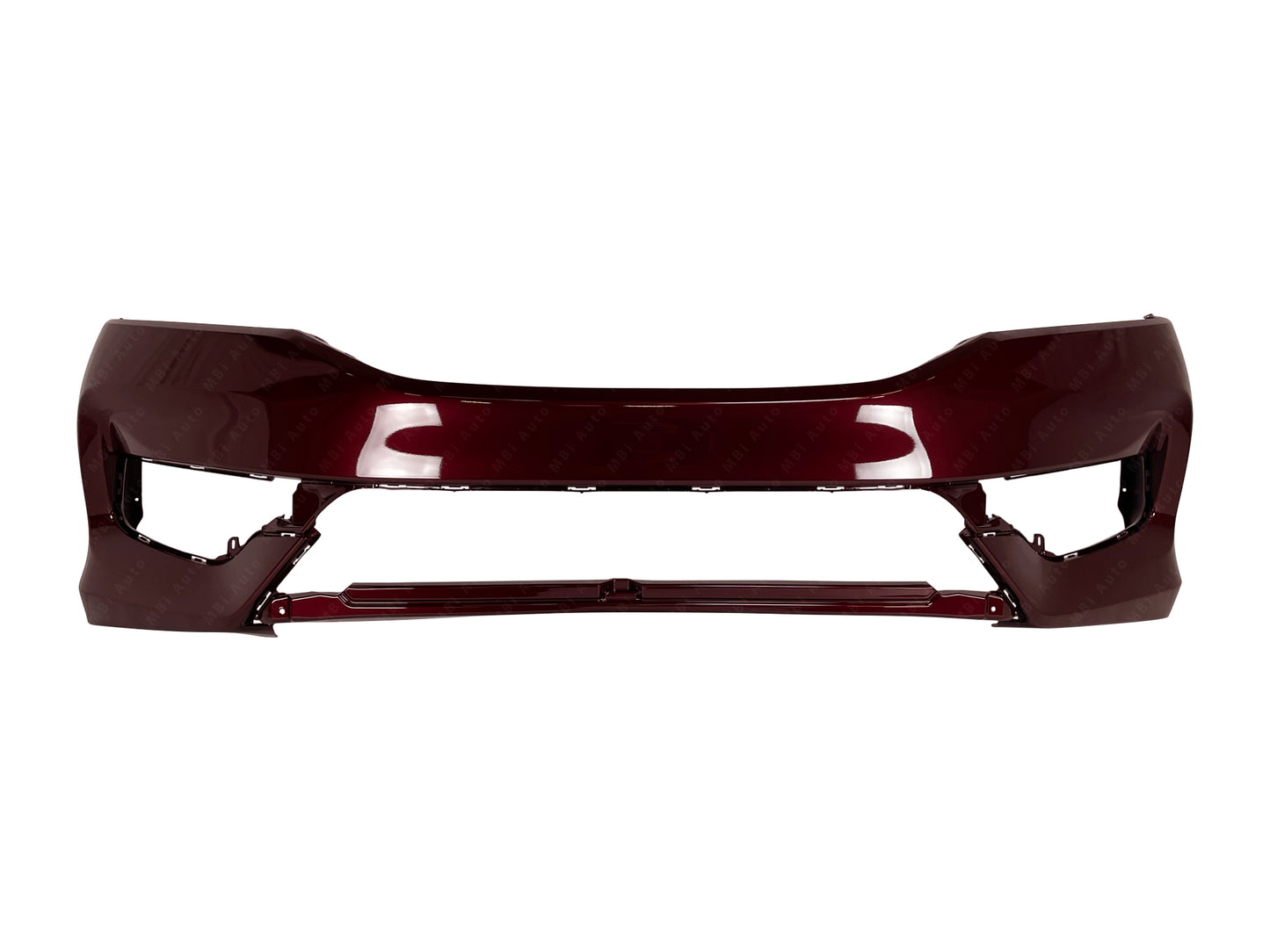 Painted Red Front Bumper R548P for 2016 - 2017 Honda Accord Sedan HO1000302 Bumper-King