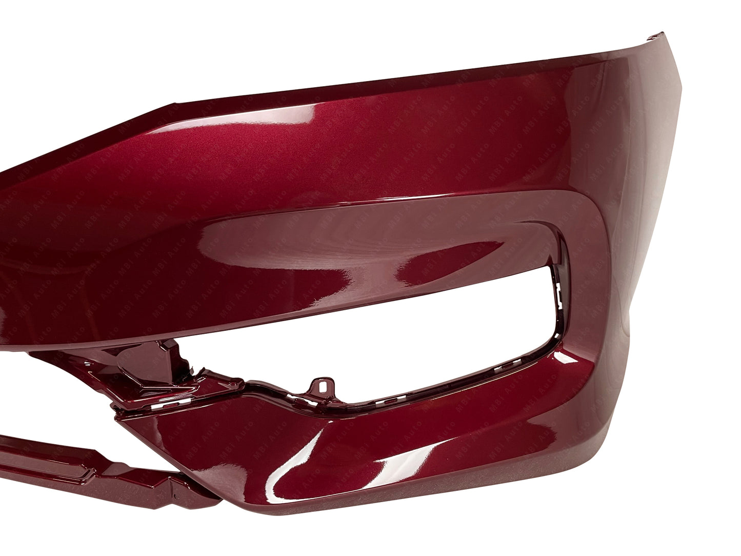 Painted Red Front Bumper R548P for 2016 - 2017 Honda Accord Sedan HO1000302 Bumper-King