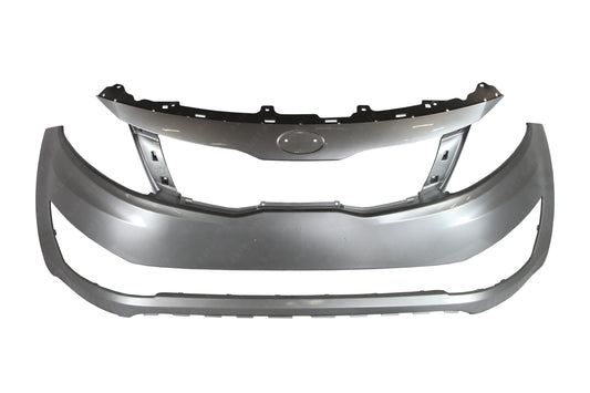 Painted Silver Front Bumper 3D for 2012-2013 Kia Optima EX & LX KI1000161 Bumper-King