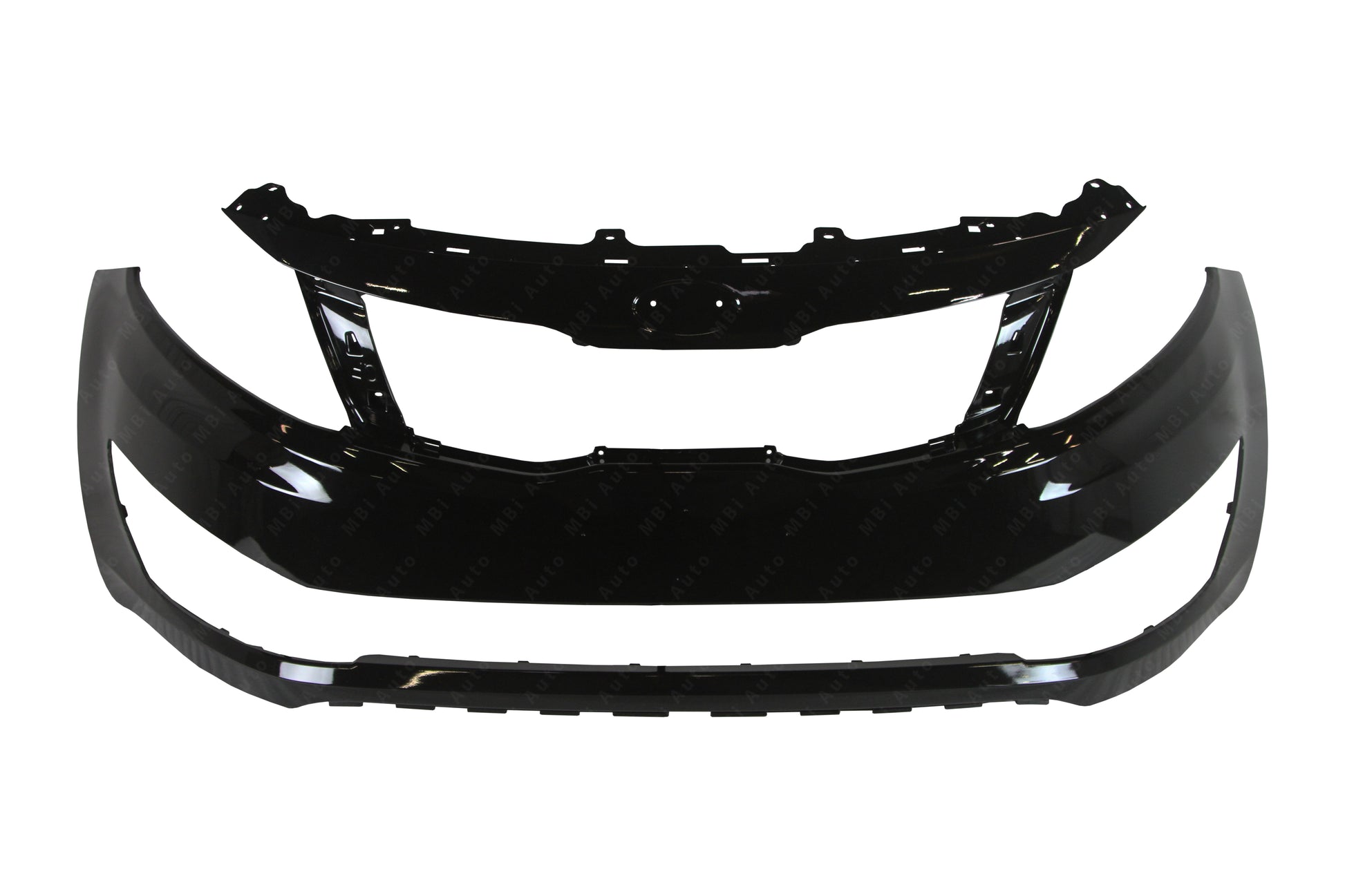 Painted Black Front Bumper EB for 2012-2013 Kia Optima EX & LX KI1000161 Bumper-King