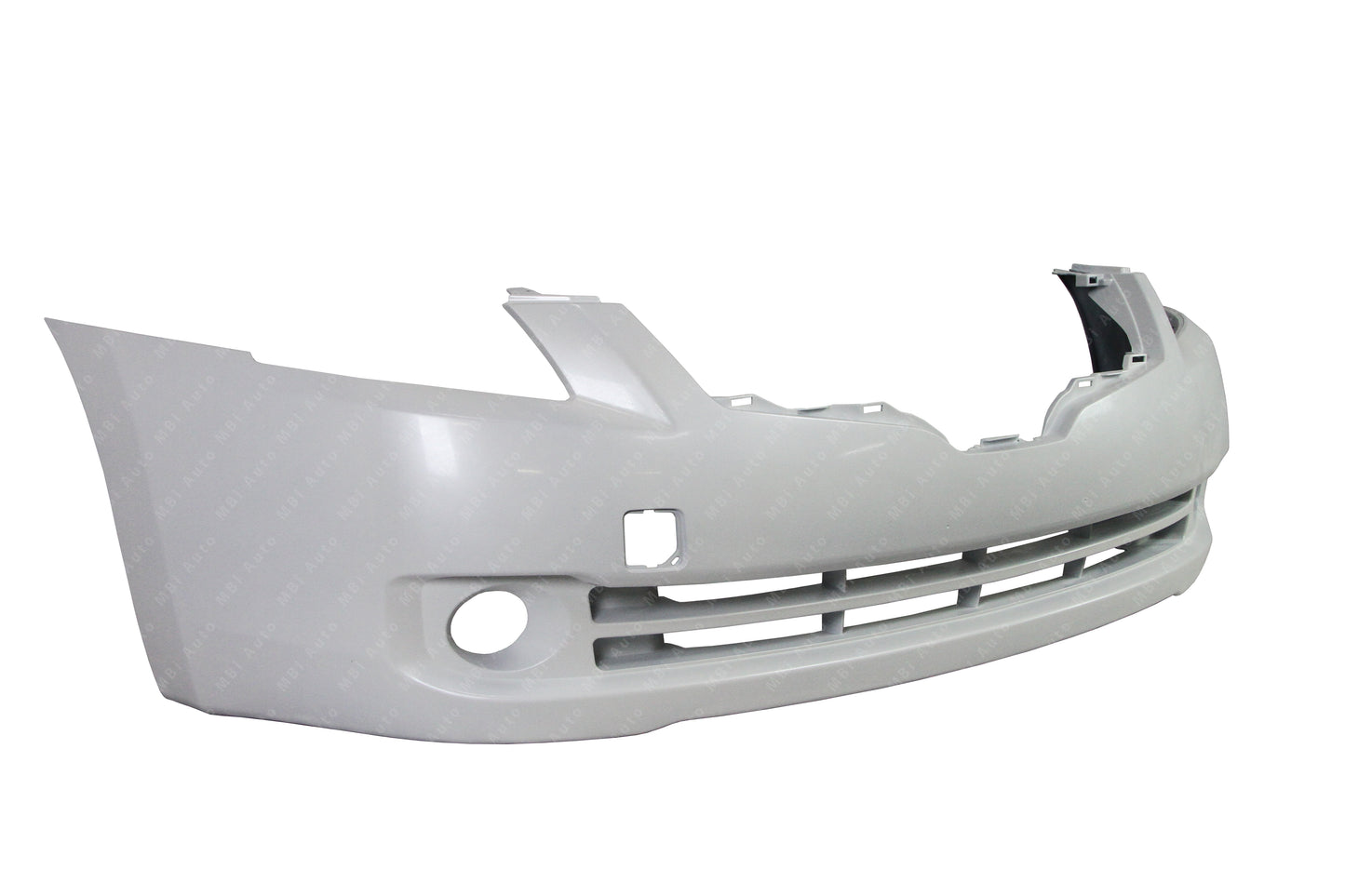 Painted White Front Bumper QX3 for 2007-2009 Nissan Altima Sedan NI1000240 Bumper-King