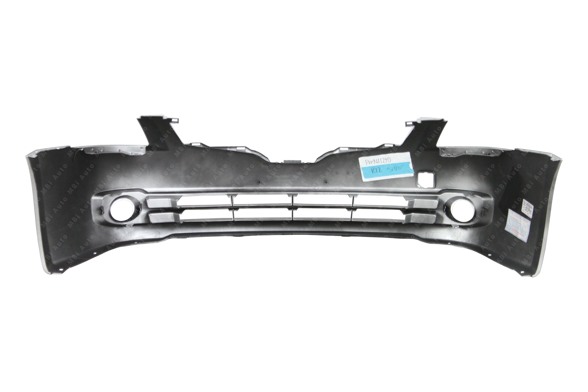 Painted Silver Front Bumper K12 for 2007-2009 Nissan Altima Sedan NI1000240 Bumper-King