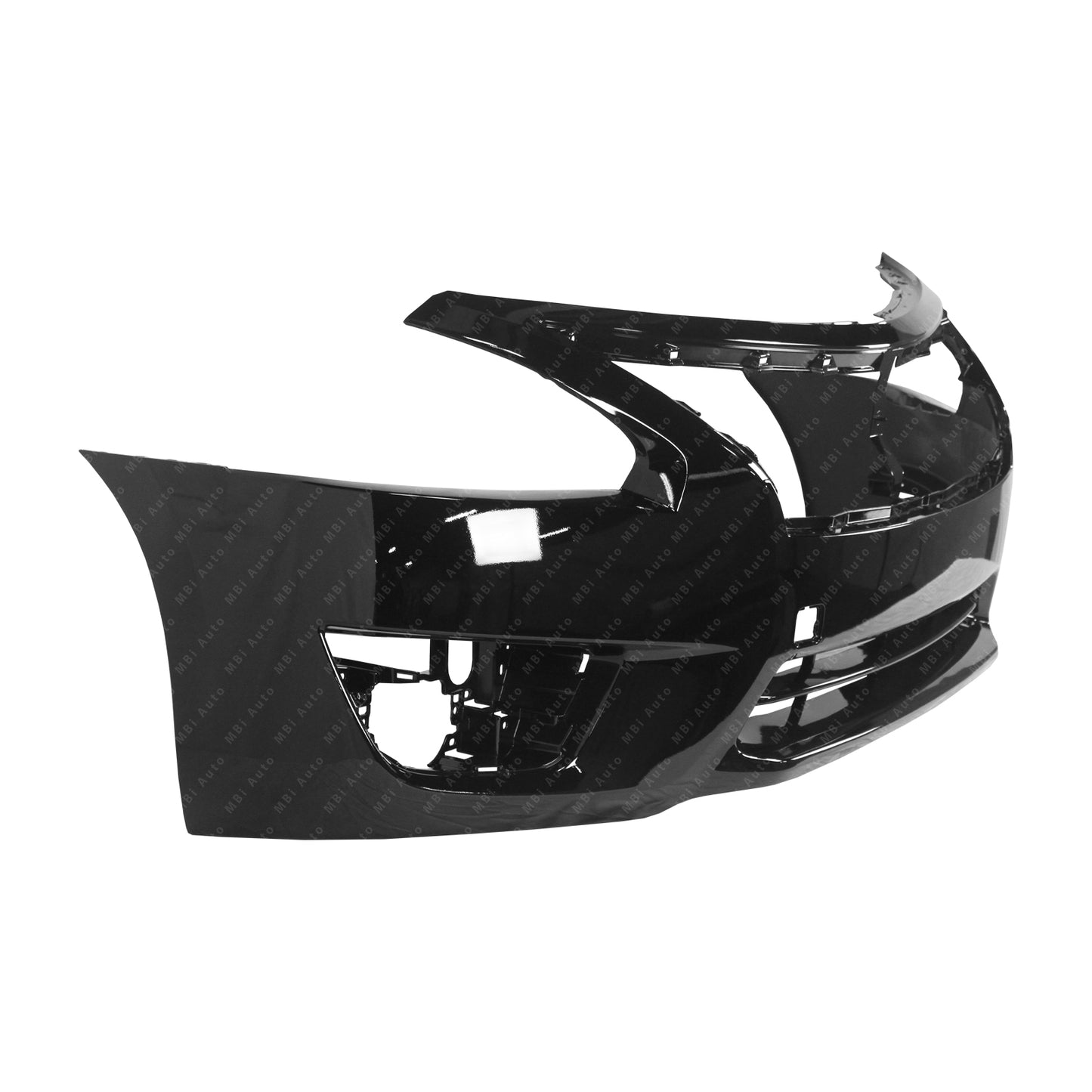 Painted Black Front Bumper KH3 for 2013-2015 Nissan Altima Sedan NI1000285 Bumper-King