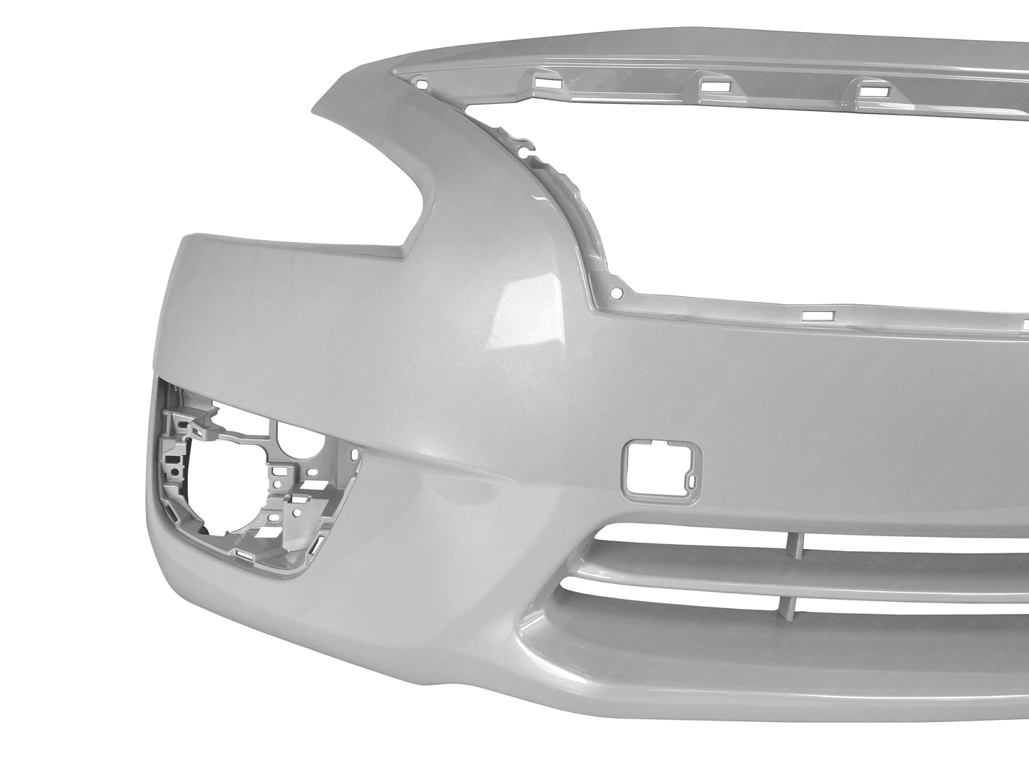 Painted White Front Bumper QAB for 2013-2015 Nissan Altima Sedan NI1000285 Bumper-King