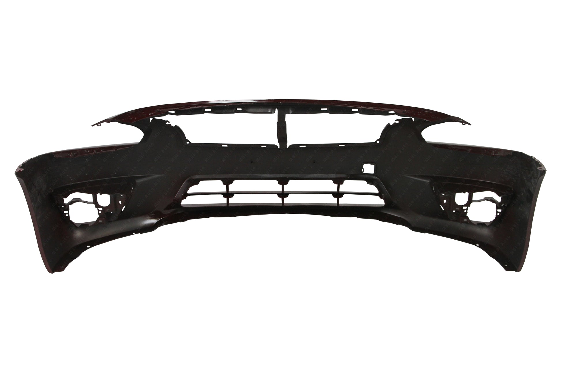 Painted Red Front Bumper NAH for 2013-2015 Nissan Altima Sedan NI1000285 Bumper-King