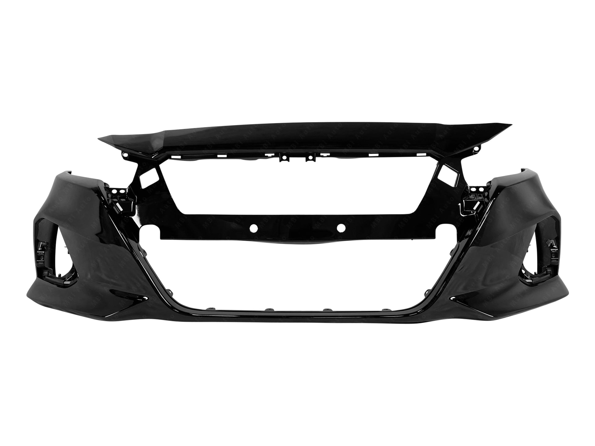 Painted Black Front Bumper KH3 for 2019-2022 Nissan Altima Models NI1000324 Bumper-King