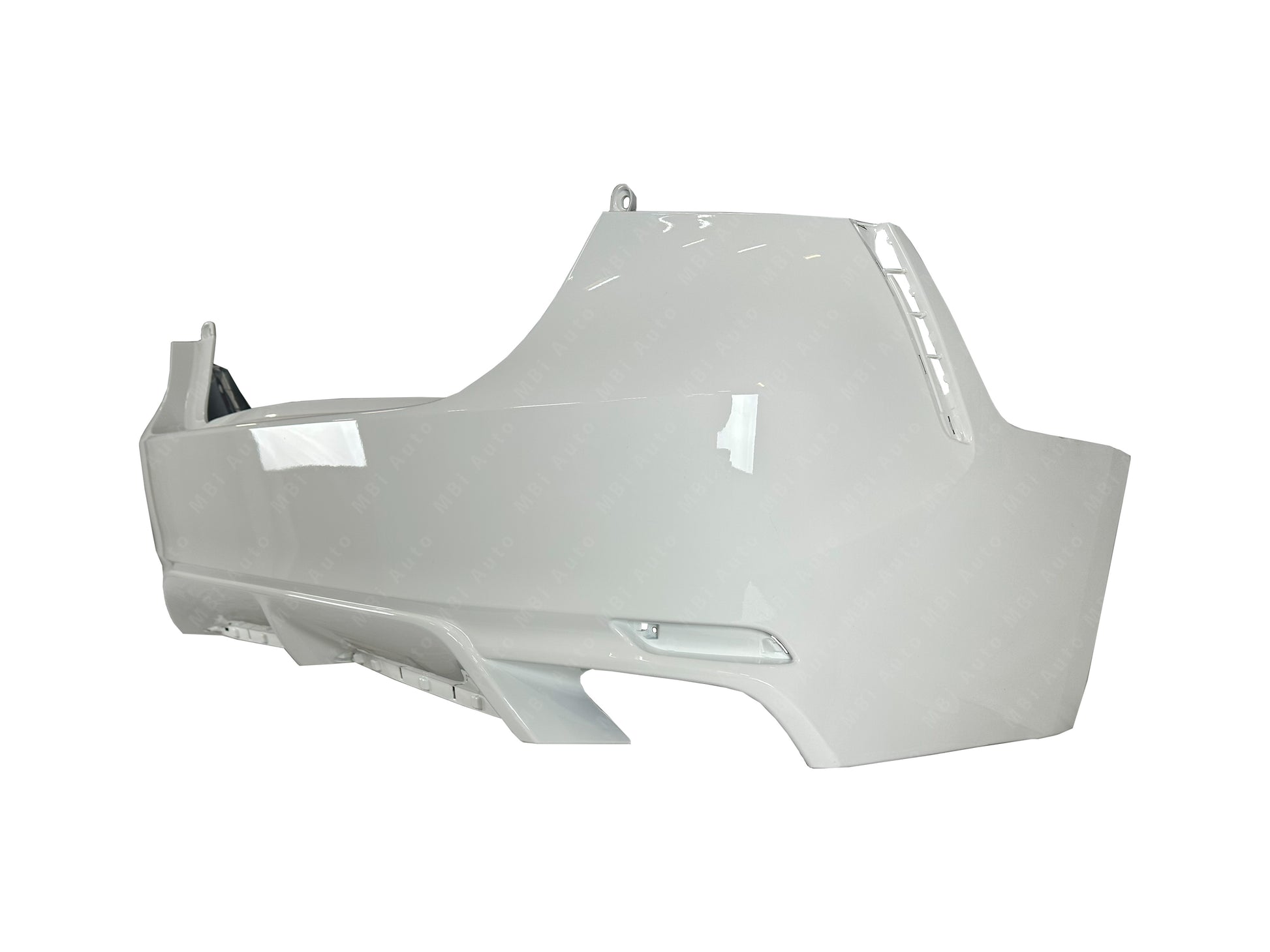 Painted White Rear Bumper 040 for 2018-2024 Toyota Camry SE & XSE TO1100335 Bumper-King