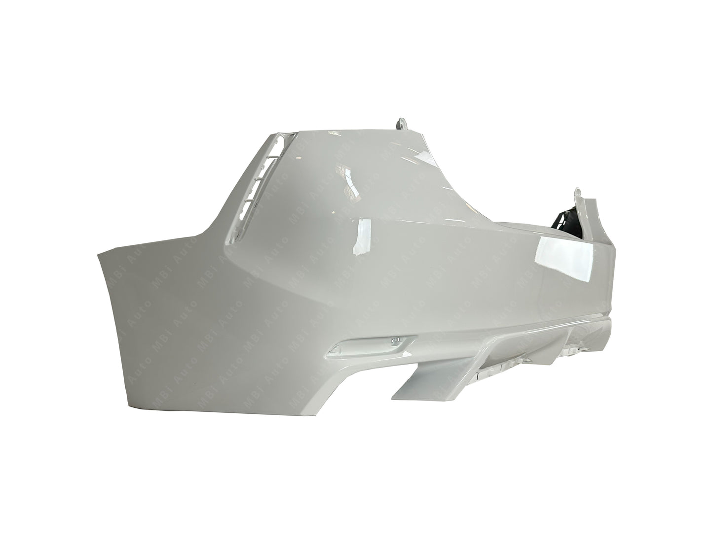 Painted White Rear Bumper 040 for 2018-2024 Toyota Camry SE & XSE TO1100335 Bumper-King