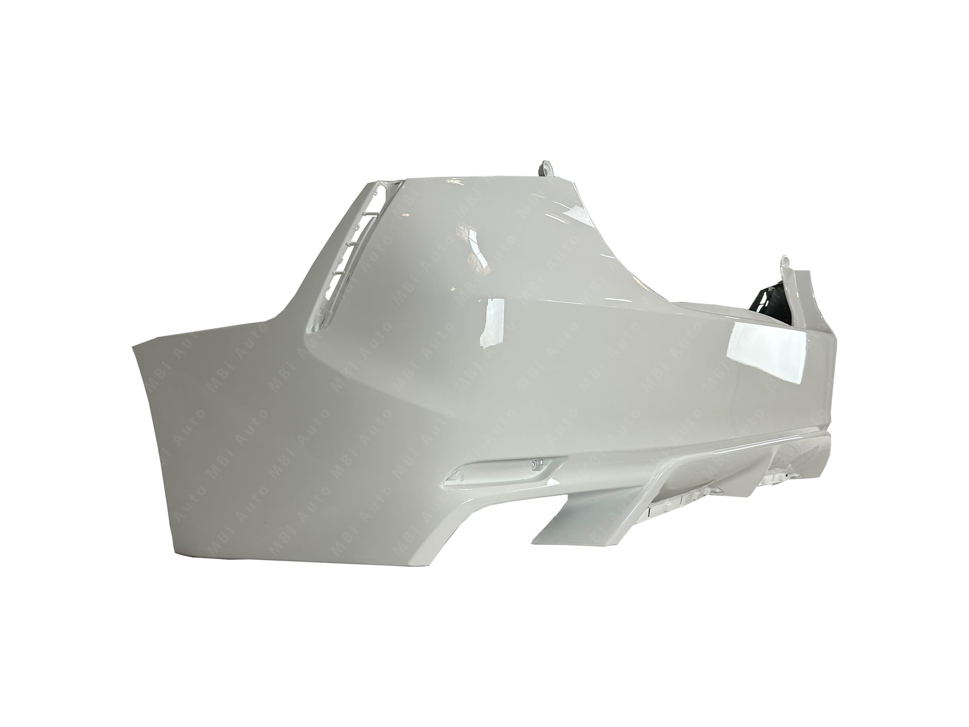 Painted White Rear Bumper 040 for 2018-2024 Toyota Camry SE & XSE TO1100335 Bumper-King