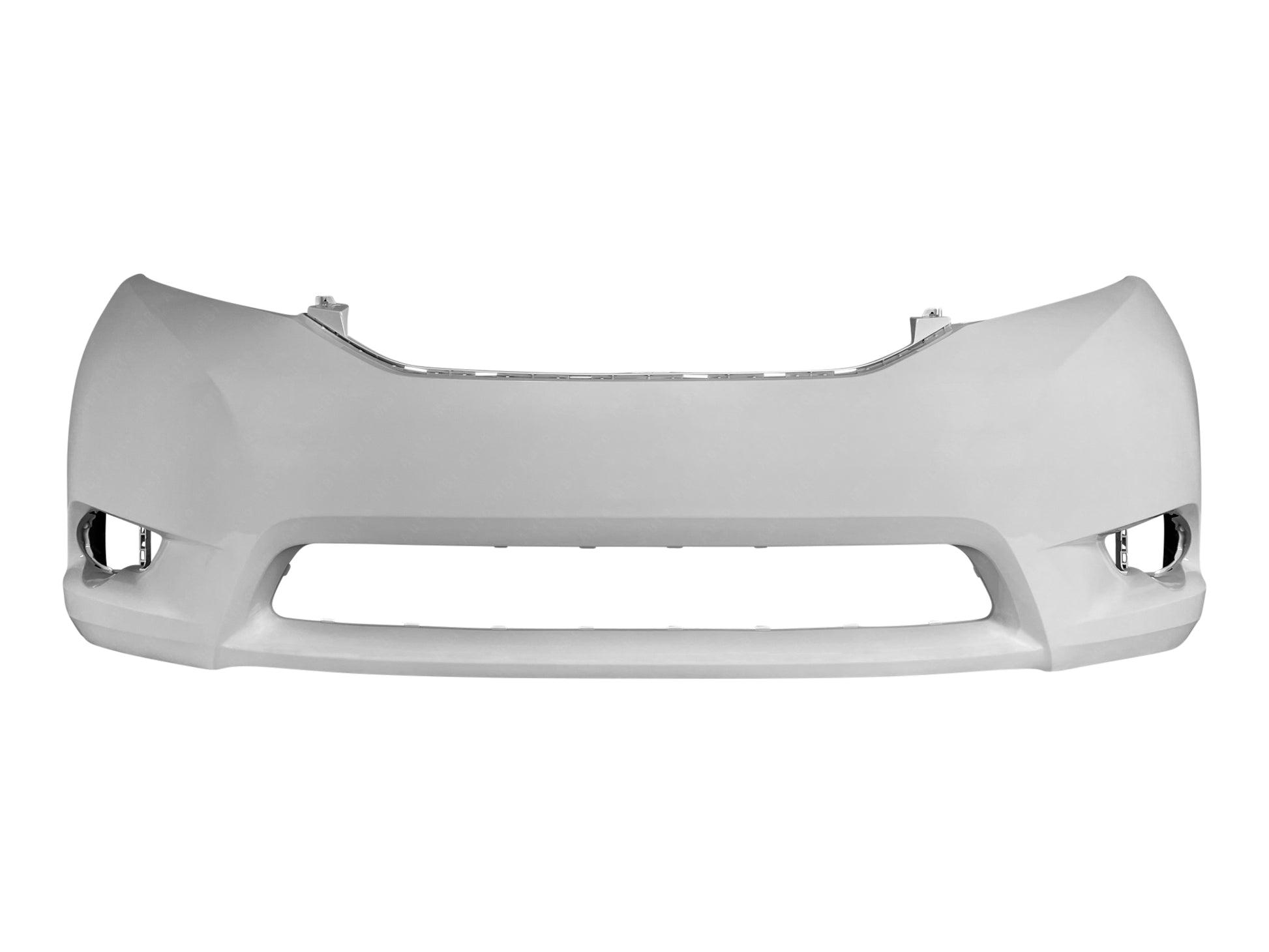 Painted White 040 Front Bumper 2011-2017 Sienna No Park Assist TO1000369 Bumper-King