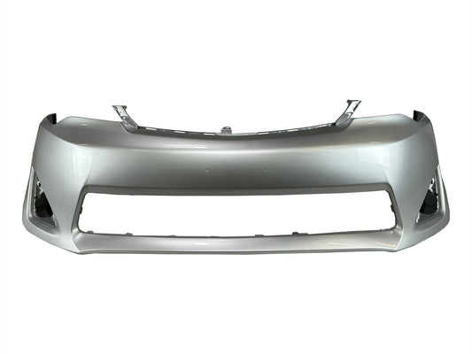 Painted 1F7 Silver Metallic Front Bumper Cover for 2012-2014 Toyota Camry Bumper-King
