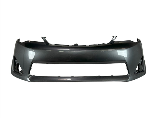 Painted Gray Front Bumper 1G3 for 2012 - 2014 Toyota Camry TO1000378 Bumper-King