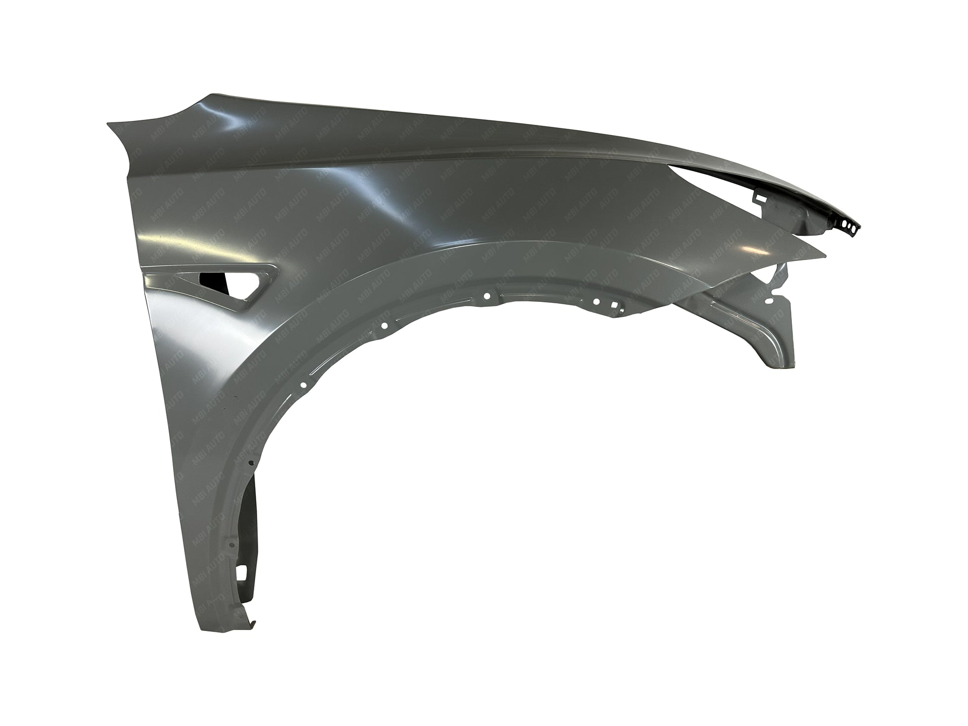Painted Tesla Model Y passenger-side right front fender for BY00 and BY01