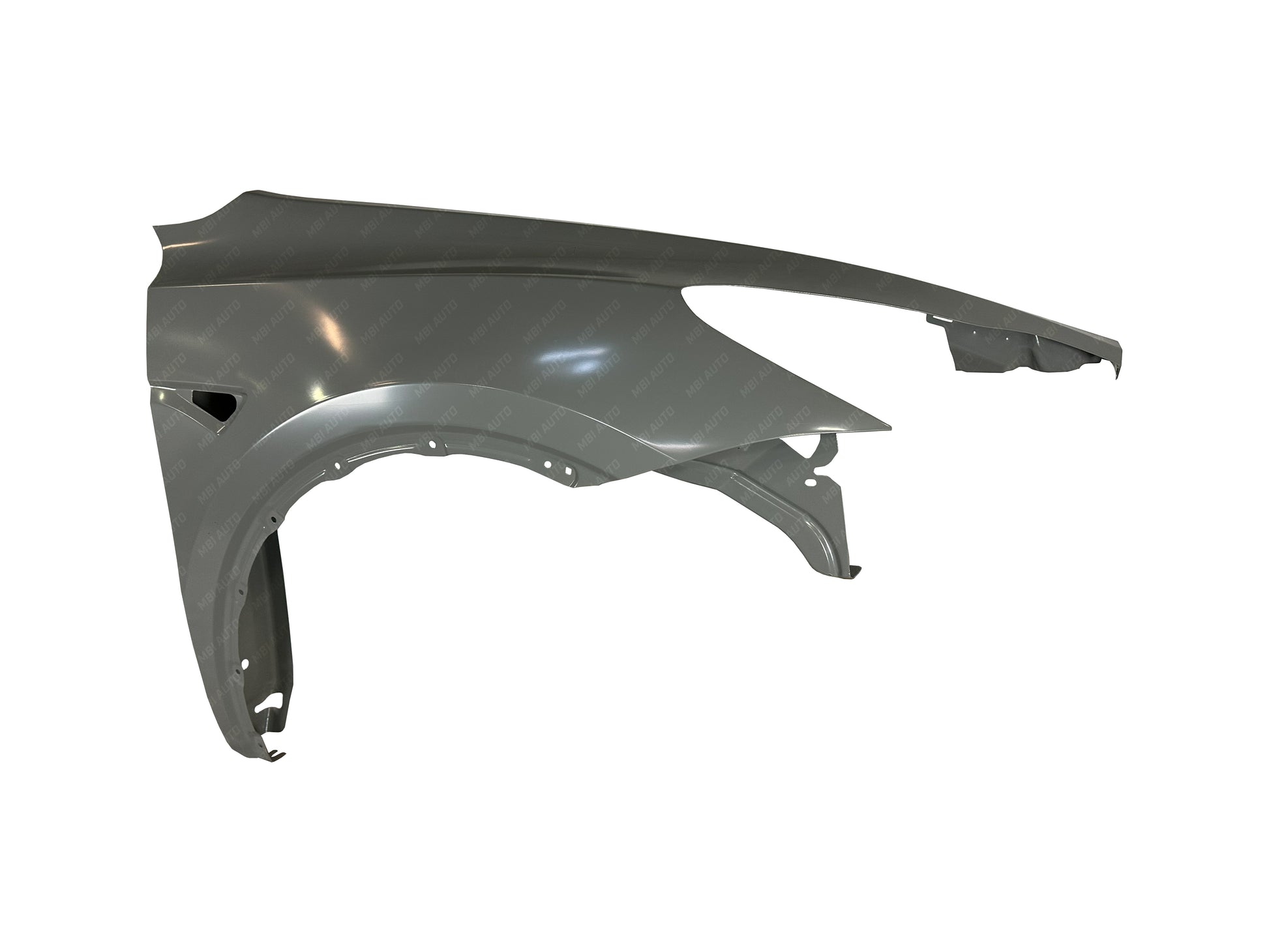 Painted Tesla Model Y passenger-side front fender replacement