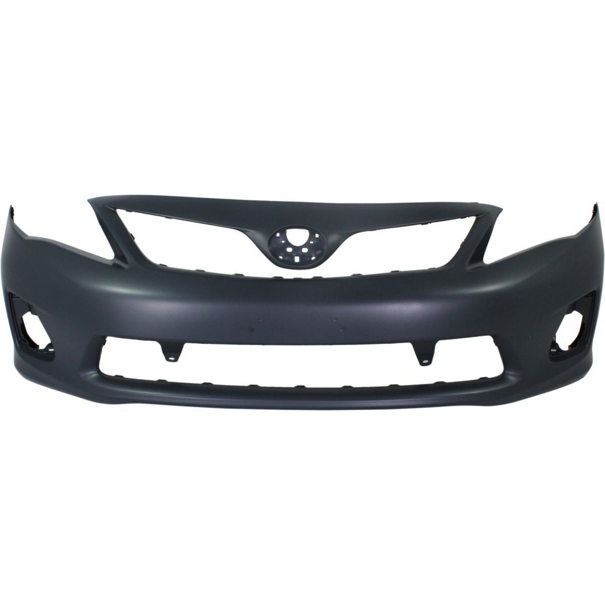 To1000400 2011 - 2013 Toyota Corolla Front Bumper | Painted To Match OR Primed ...