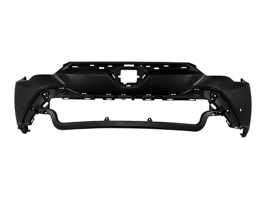 Painted Toyota Corolla Cross front bumper cover with park assist sensor holes