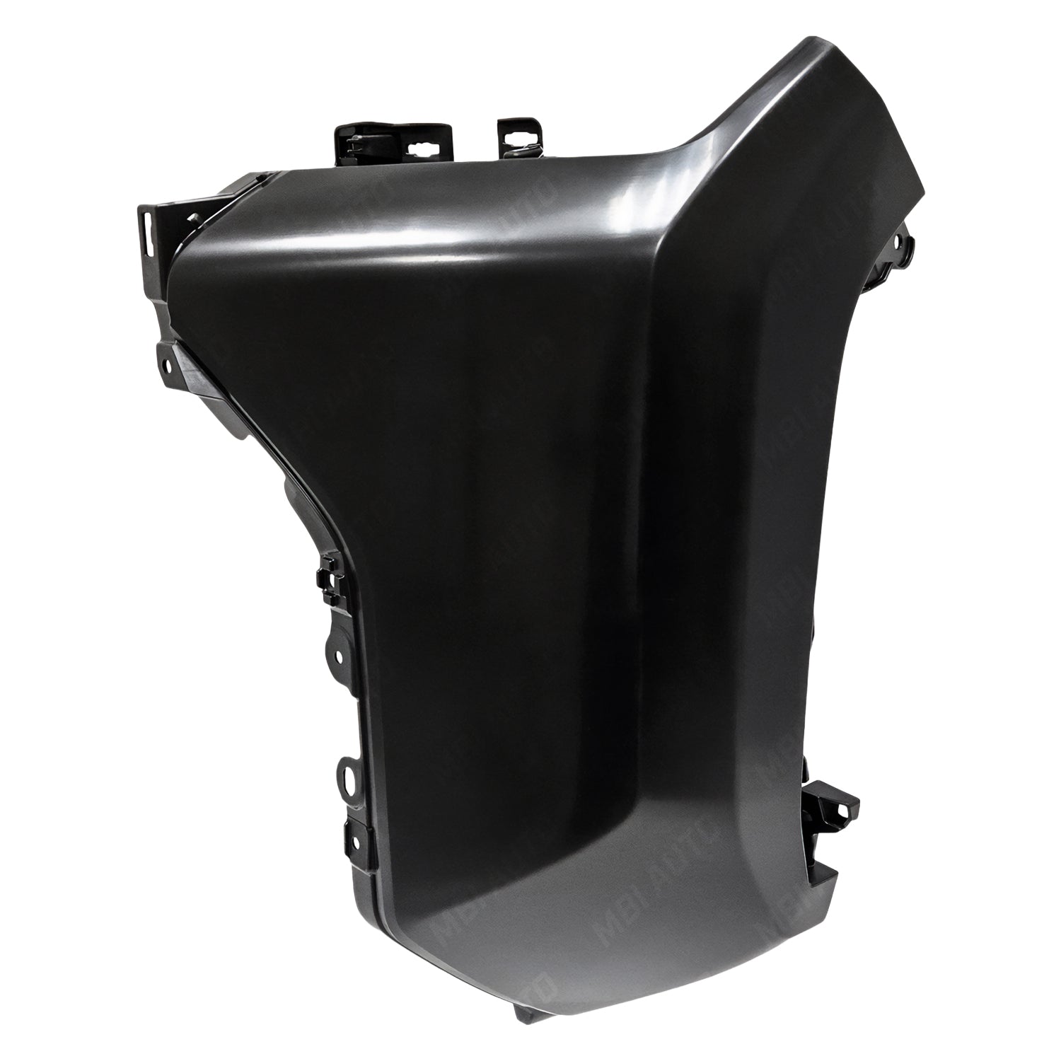 Painted Toyota 4Runner driver-side bumper end without park assist sensor holes