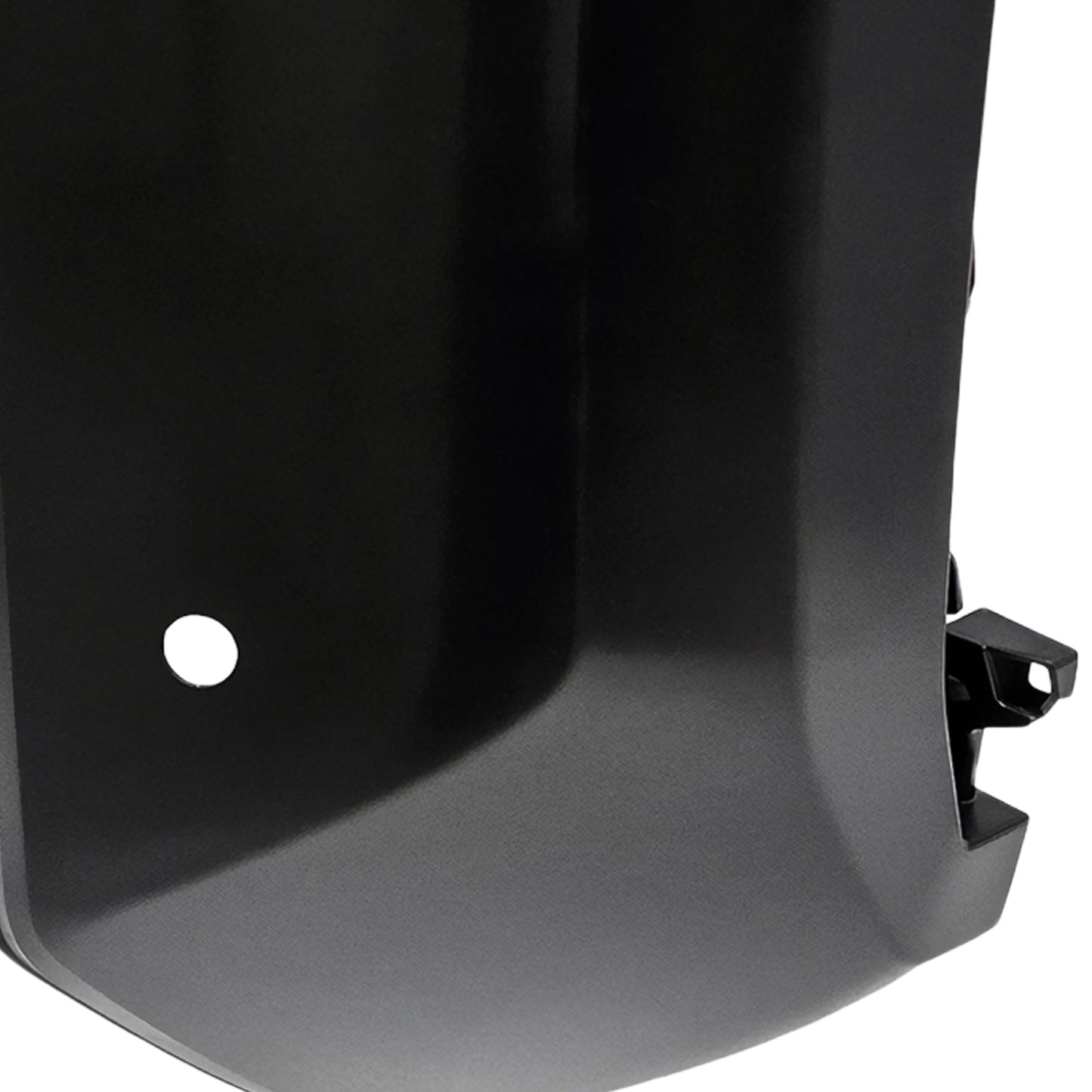 Factory-style painted left front bumper end for 2025–2026 Toyota 4Runner with park assist