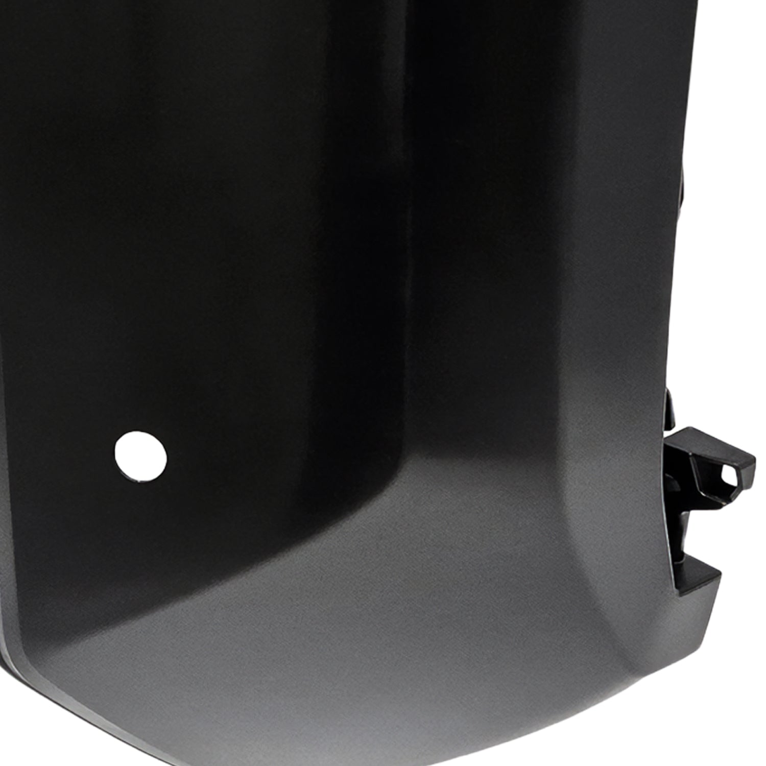Factory-style painted left front bumper end for 2025–2026 Toyota 4Runner with park assist