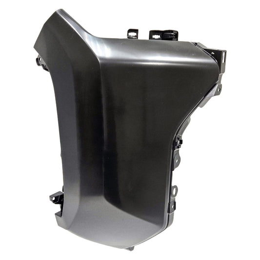 Painted Toyota 4Runner passenger-side bumper end without park assist sensor holes