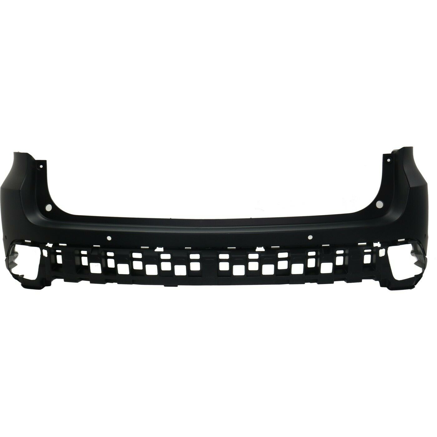 To1043147 2017-2019 Toyota Highlander Rear Bumper | Painted To Match or Primed ...