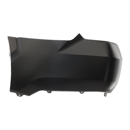 Painted Toyota Tundra driver-side left rear bumper end without flare or park assist