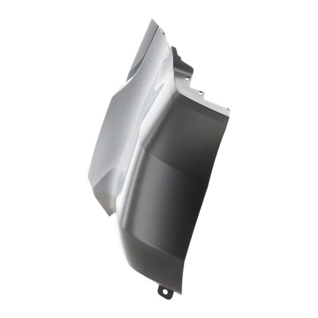 Brand-new painted Toyota Tundra left rear bumper end ready for installation