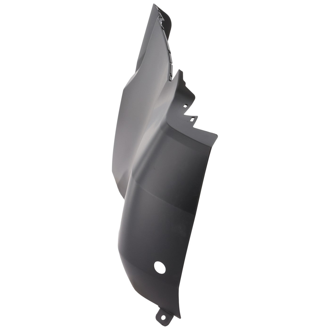 Factory-style painted passenger-side rear bumper end for 2022–2026 Toyota Tundra without flare and with park assist