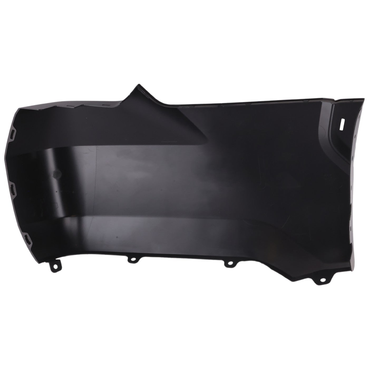 Toyota Tundra painted left rear bumper end shown from an angled installation view