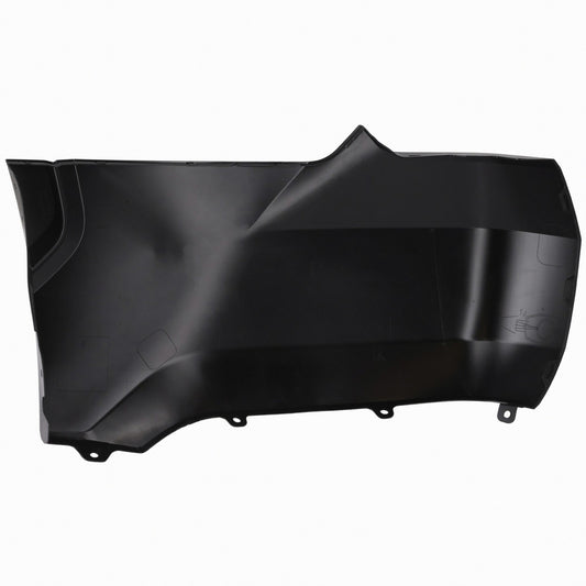 Toyota Tundra painted right rear bumper end shown from an angled installation view