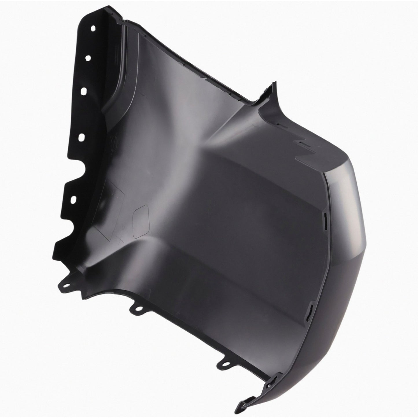 Brand-new painted Toyota Tundra right rear bumper end ready for installation