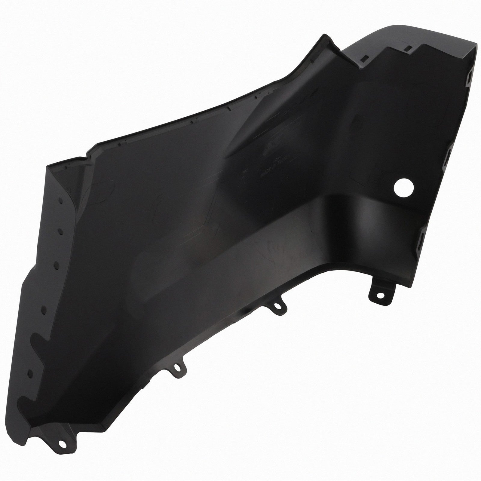 Factory-style painted passenger-side rear bumper end for 2022–2026 Toyota Tundra without flare and with park assist
