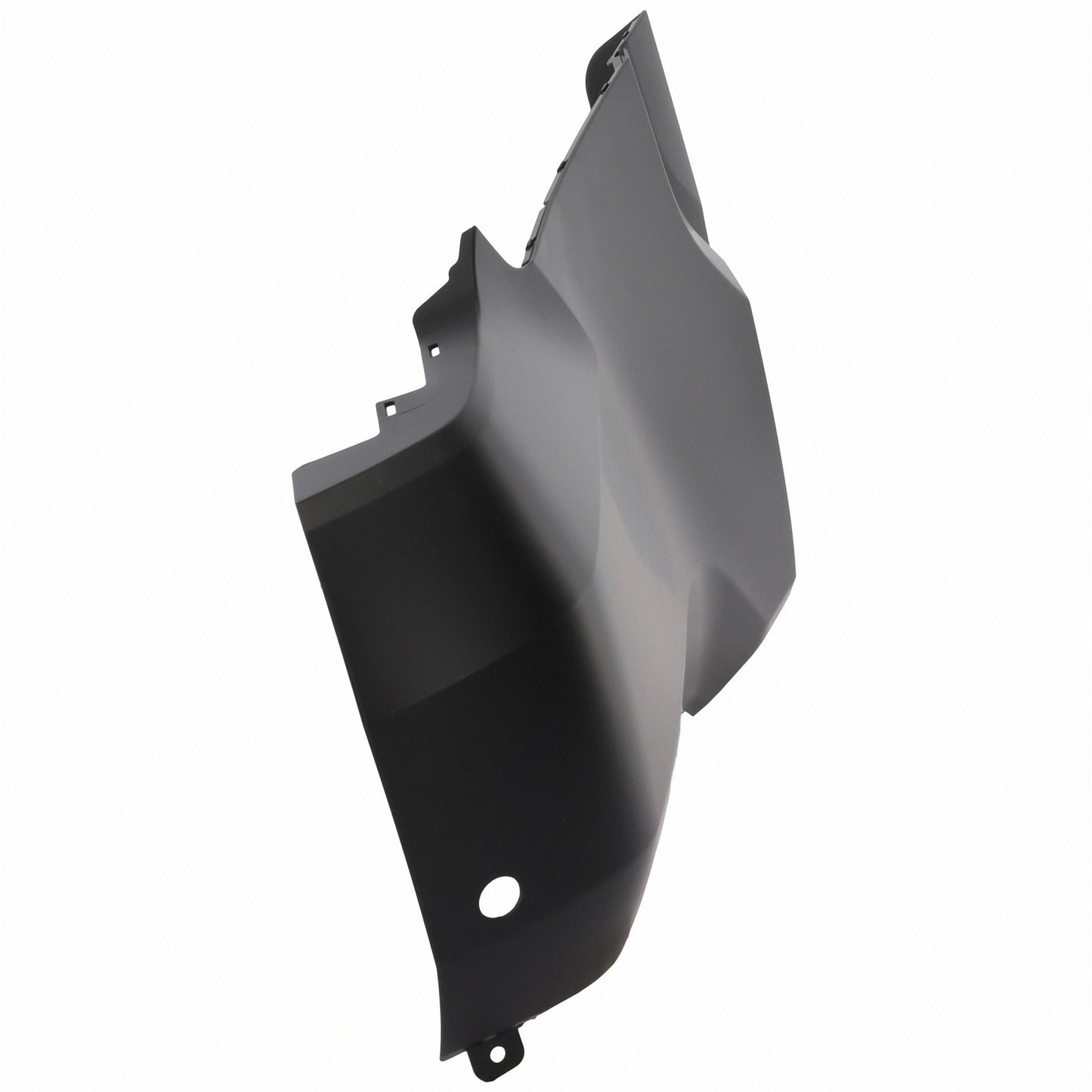 Brand-new painted Toyota Tundra right rear bumper end ready for installation